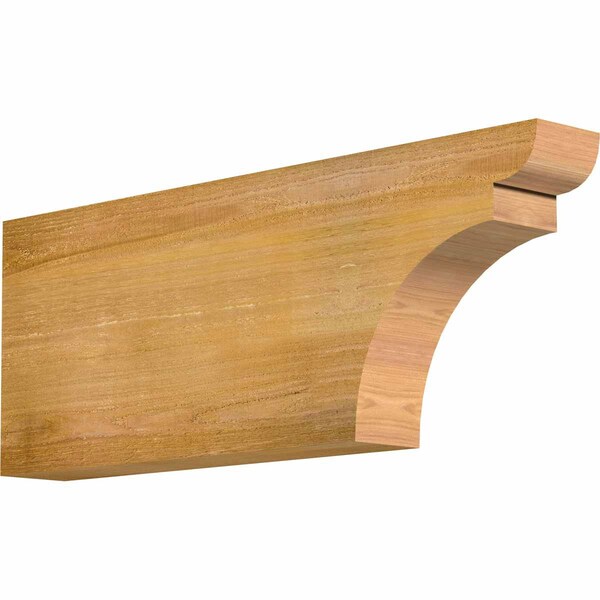 Ekena Millwork Yorktown Rough Sawn Rafter Tail, Western Red Cedar, 4"W x 12"H x 32"L RFT04X12X32YOR00RWR - main
